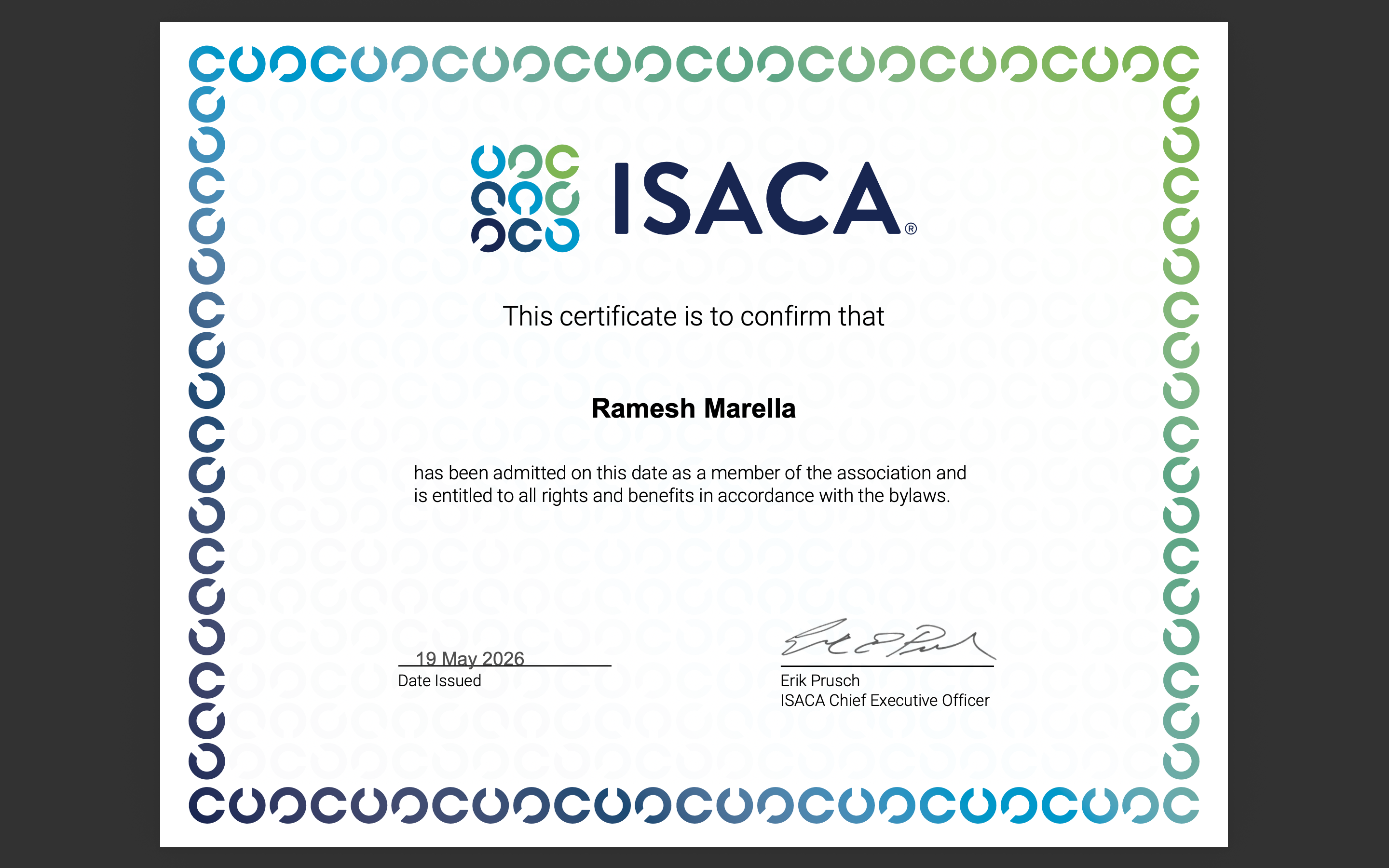 ISACA Membership